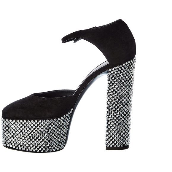 Giuseppe Zanotti Bebe 150 Suede Pump - Picture 2 of 6